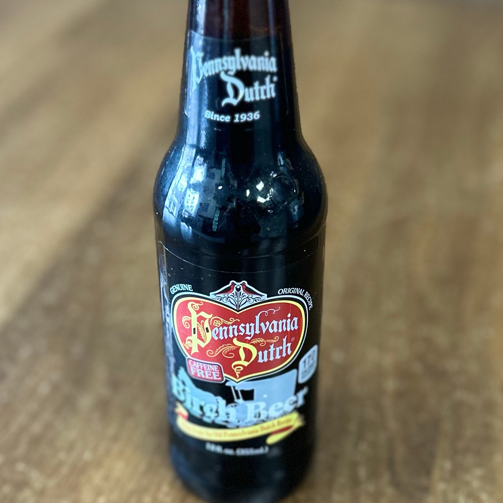 Pennsylvania Dutch Birch Beer.