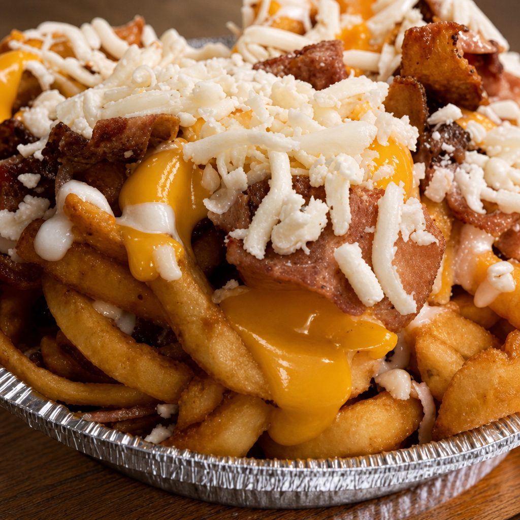 Curly Loaded Fries.