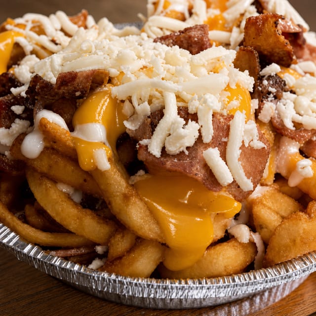 Curly Loaded Fries.