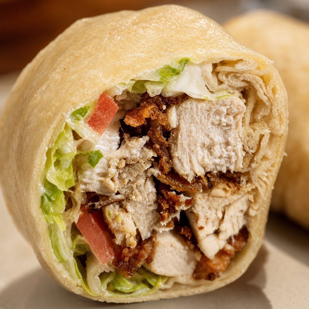 Chicken Bacon Ranch Wrap.