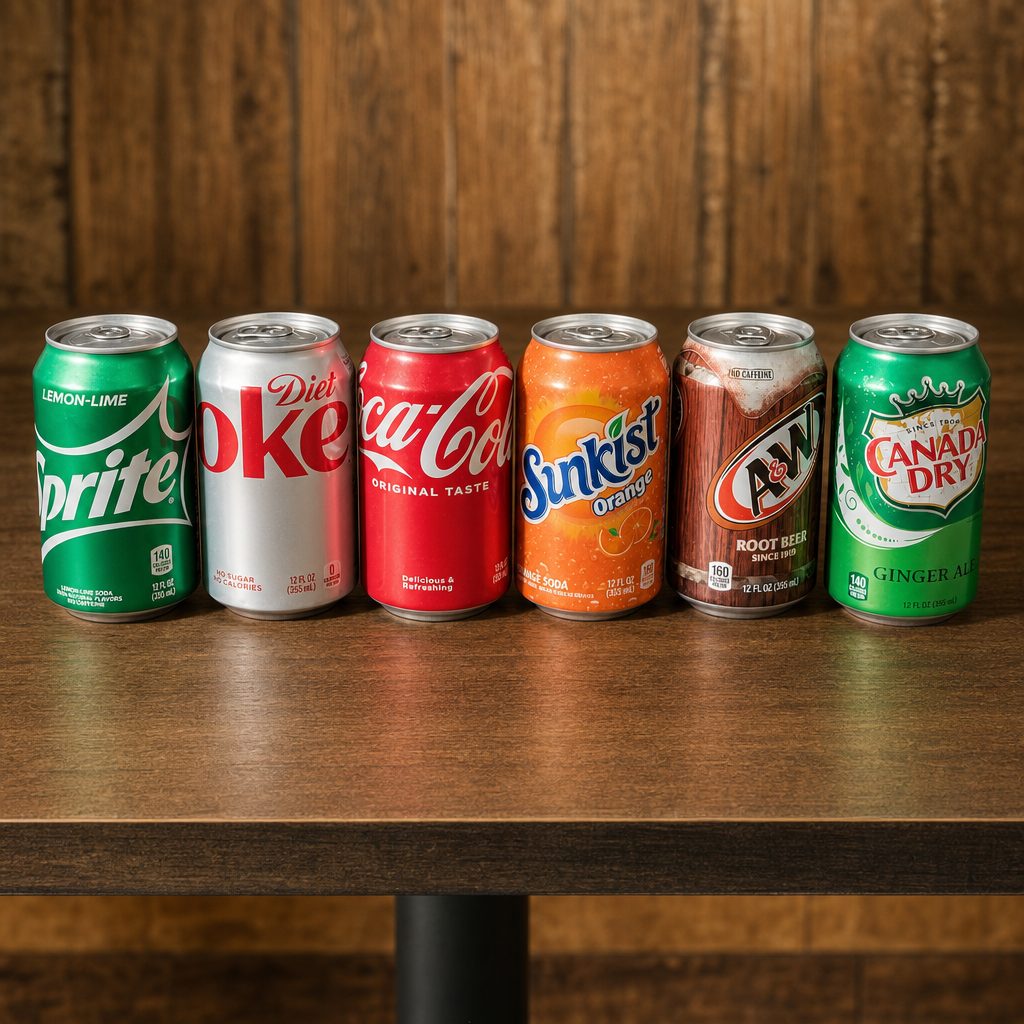 12oz. Can of Soda.