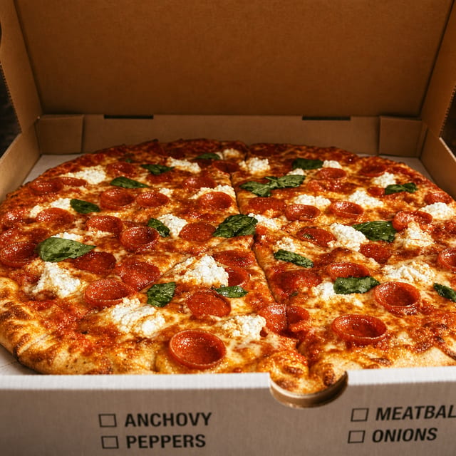 XL Hot Honey Basil (THIN CRUST).
