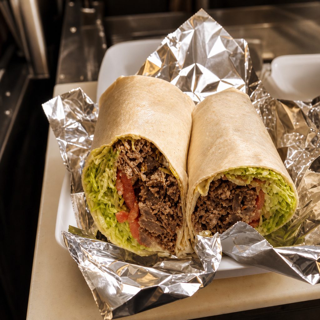 Cheesesteak Wrap.