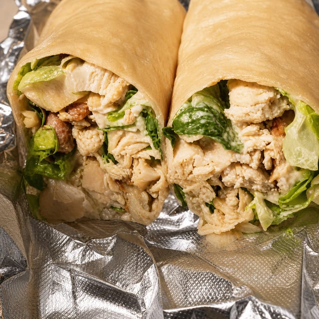 Chicken Caesar Wrap.