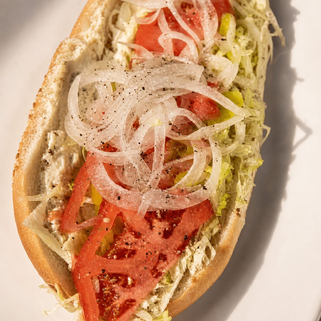 Tuna & Cheese Hoagie.
