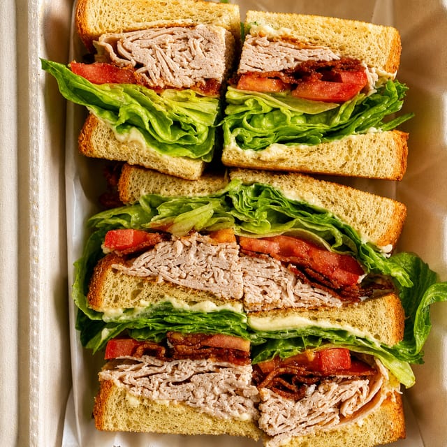 Roasted Turkey Club.