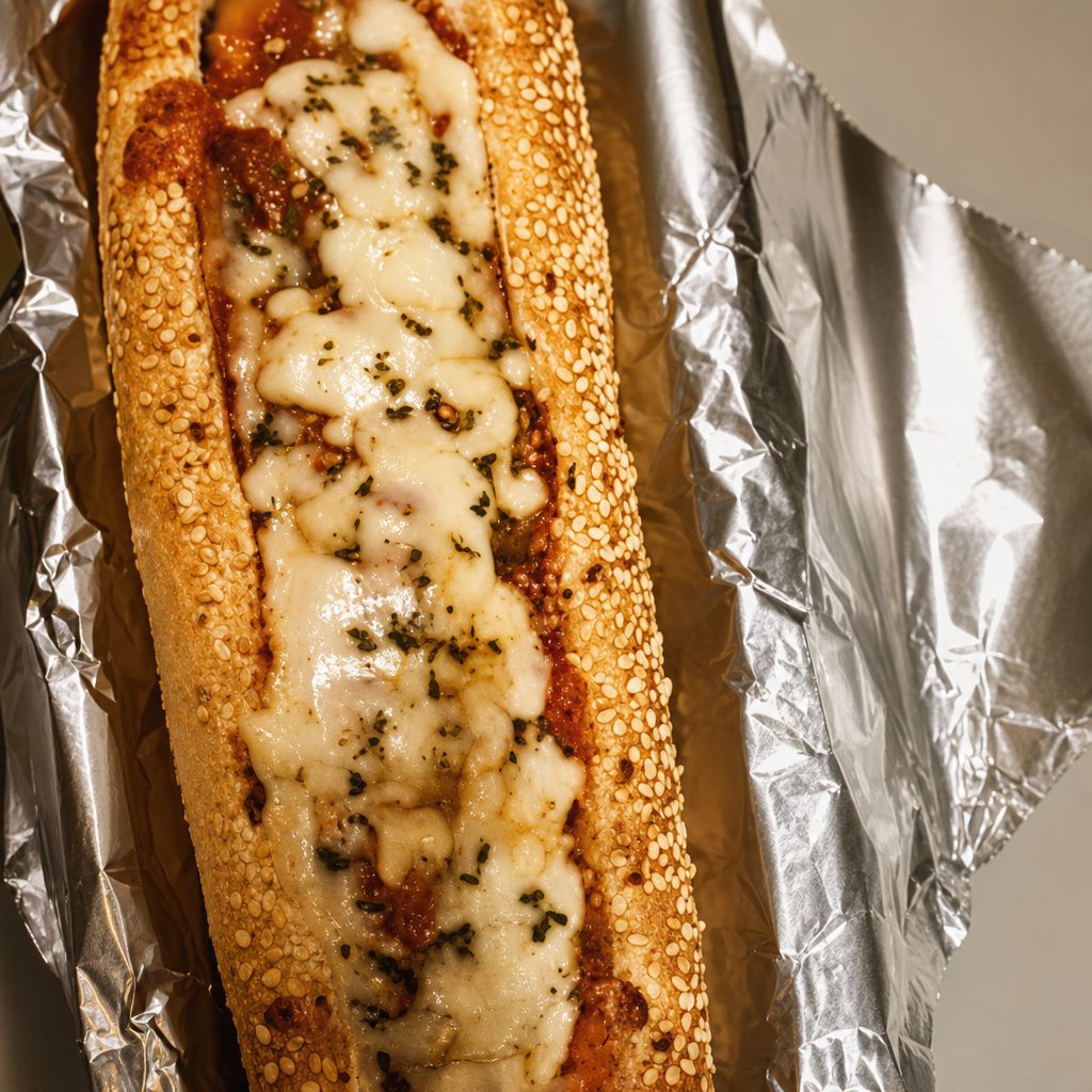 Chicken Parmesan Grinder.