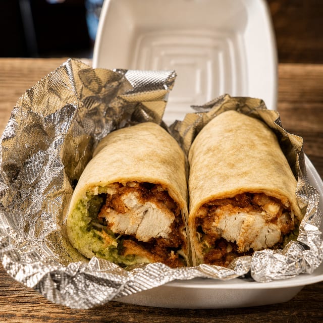 Nashville Chicken Wrap.