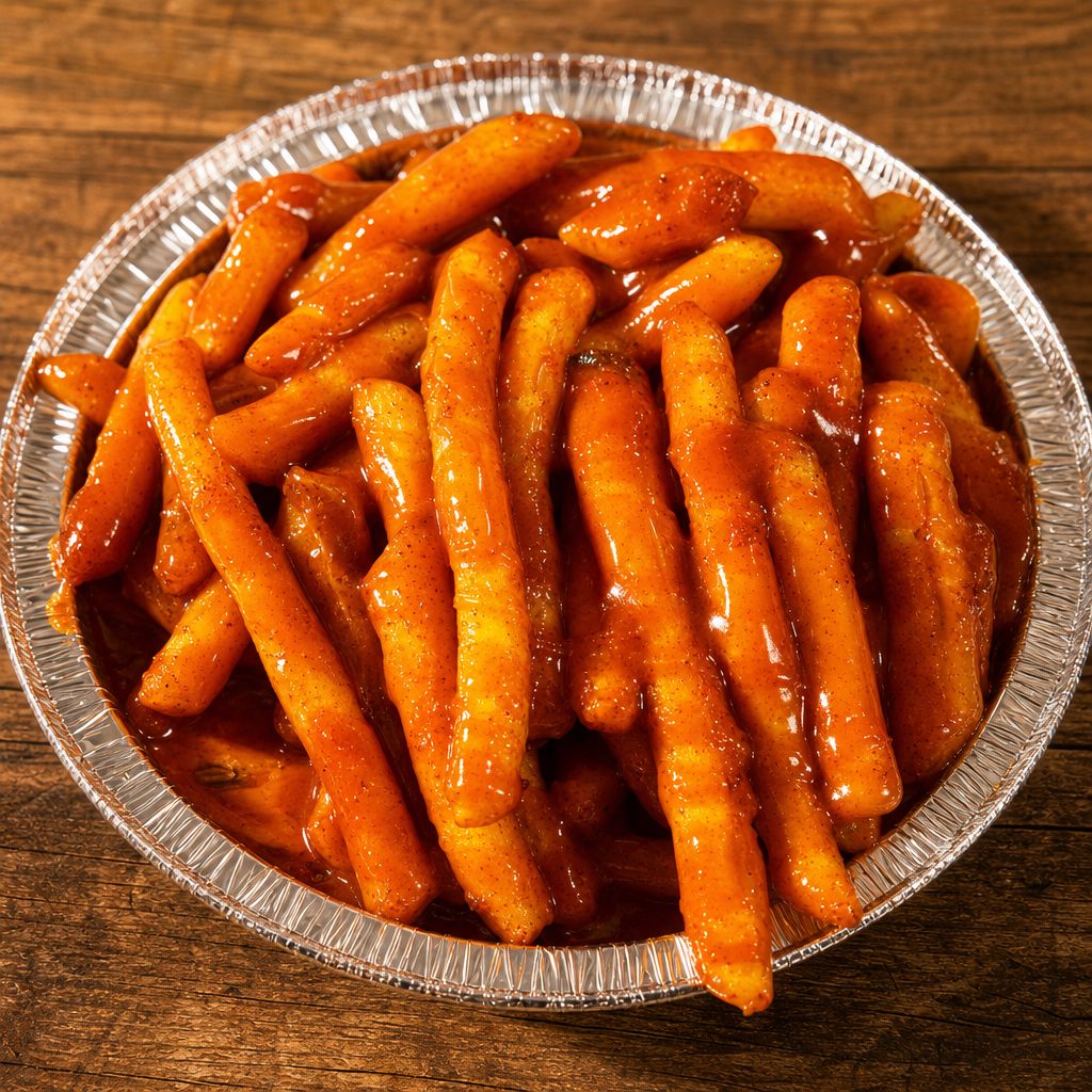 Sweet and Spicy Fries.