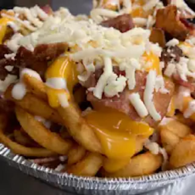 Curly Loaded Fries.