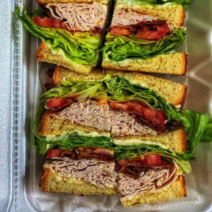 Roasted Turkey Club.