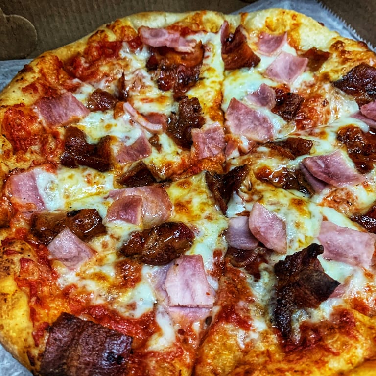 Delicious Hawaiian Pizza and More!
