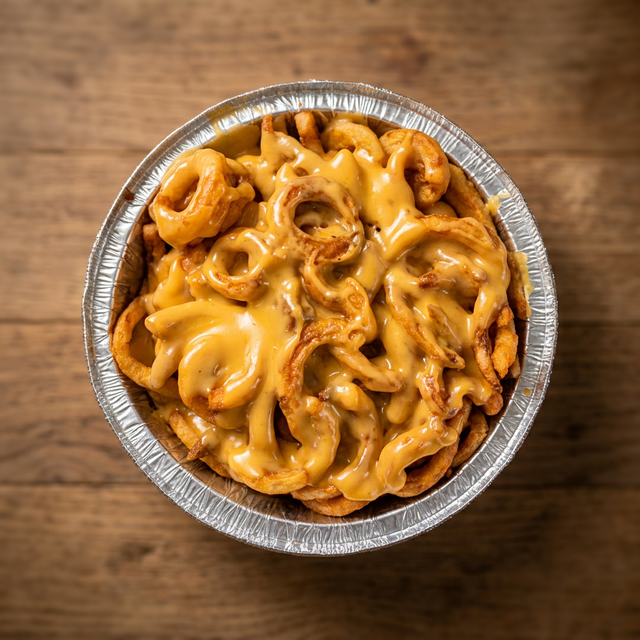 Curly Cheese Fries.